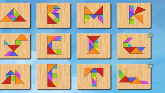اسکرین شات بازی Tangram puzzle 4