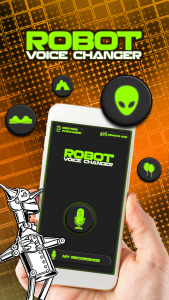 اسکرین شات 1 برنامه Robot Voice Changer