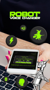 اسکرین شات 4 برنامه Robot Voice Changer