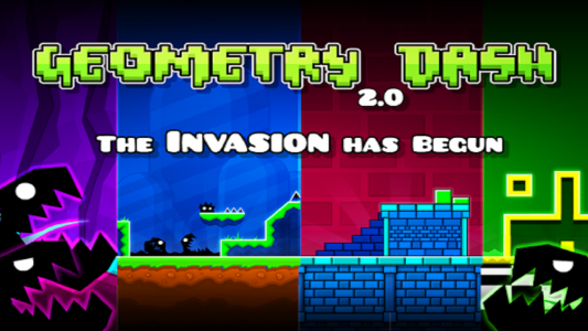 اسکرین شات بازی Geometry Dash 2