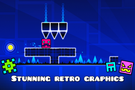 اسکرین شات بازی Geometry Dash Lite 3