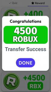 اسکرین شات 1 برنامه Reward Get RBX