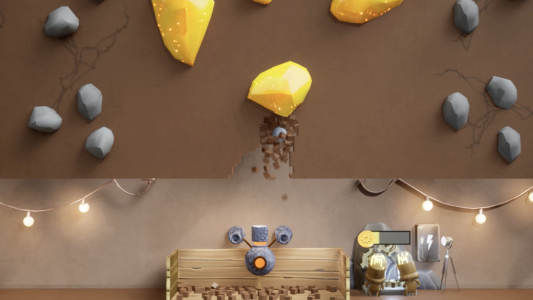 اسکرین شات 1 بازی Deep Town: Idle Mining Tycoon