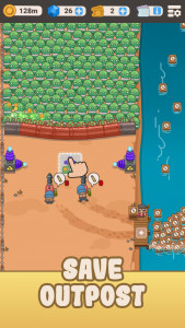 اسکرین شات بازی Idle Outpost: Business Games 2