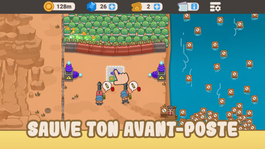 اسکرین شات 2 بازی Idle Outpost: Upgrade Games