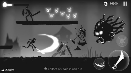 اسکرین شات بازی Stickman Run: Shadow Adventure 4