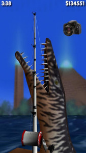 اسکرین شات بازی Big Dino Fishing 3D Lite 2