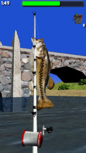 اسکرین شات بازی Big River Fishing 3D Lite 1