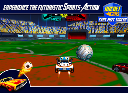 اسکرین شات بازی Rocket Car Soccer : Drive & Football 7