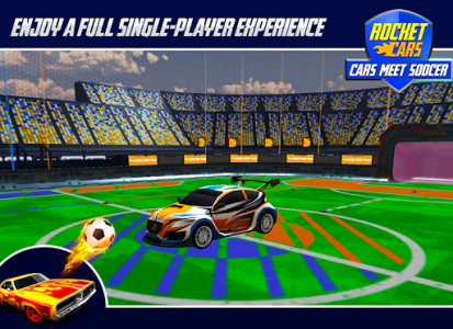اسکرین شات بازی Rocket Car Soccer : Drive & Football 5