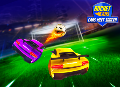 اسکرین شات بازی Rocket Car Soccer : Drive & Football 1