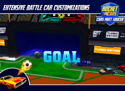 اسکرین شات بازی Rocket Car Soccer : Drive & Football 3