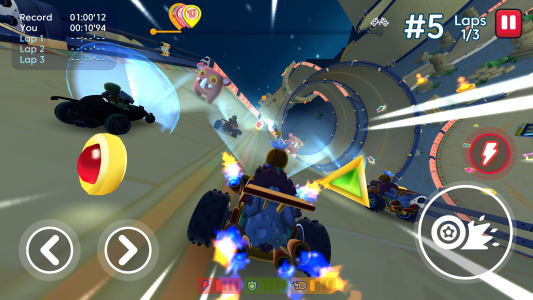 اسکرین شات بازی Starlit On Wheels: Super Kart 5