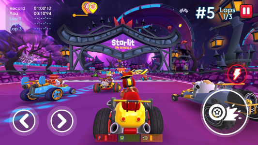 اسکرین شات بازی Starlit On Wheels: Super Kart 2