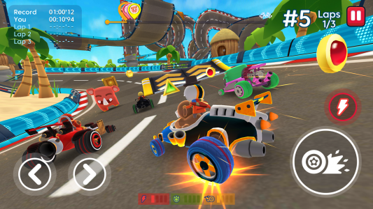 اسکرین شات بازی Starlit On Wheels: Super Kart 1