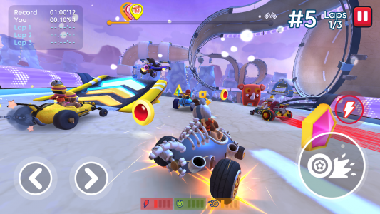 اسکرین شات بازی Starlit On Wheels: Super Kart 4