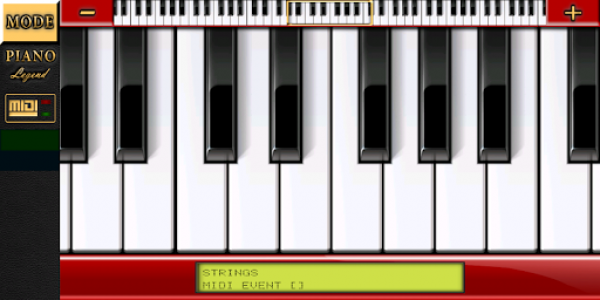 اسکرین شات برنامه Piano MIDI Legend 5