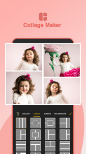 اسکرین شات برنامه Photo Collage Maker : Gallery 1