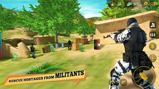 اسکرین شات بازی FPS Commando Gun Shooting Game 6