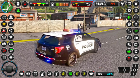 اسکرین شات بازی US Police Car Driving Car Game 6