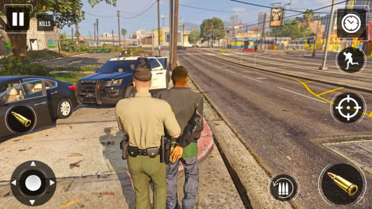 اسکرین شات بازی US Police Car Driving Car Game 2