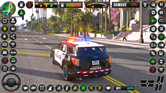 اسکرین شات بازی US Police Car Driving Car Game 7