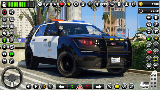 اسکرین شات بازی City Police Cop Car Driving 3D 1