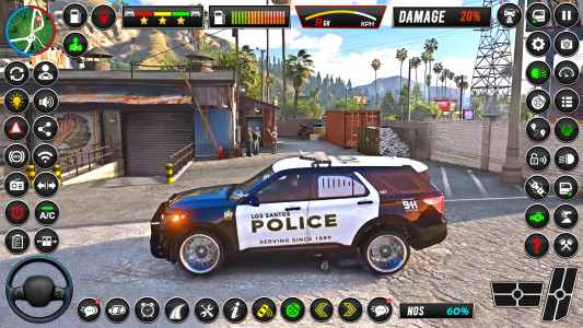 اسکرین شات بازی US Police Car Driving Car Game 2