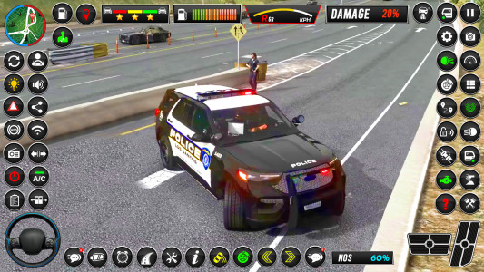 اسکرین شات بازی US Police Car Driving Car Game 4