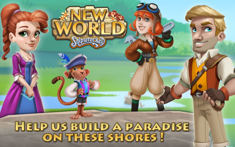 اسکرین شات بازی New World: Castaway Paradise 2