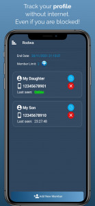 اسکرین شات برنامه Rodwa:Tracker for WhatsApp 1