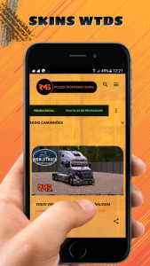 اسکرین شات برنامه Skins World Truck - RMS 3