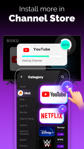 اسکرین شات 3 برنامه TV Remote: Roku Remote Control