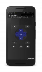 اسکرین شات 1 برنامه Remote for Roku