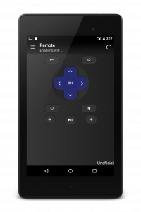 اسکرین شات 3 برنامه Remote for Roku