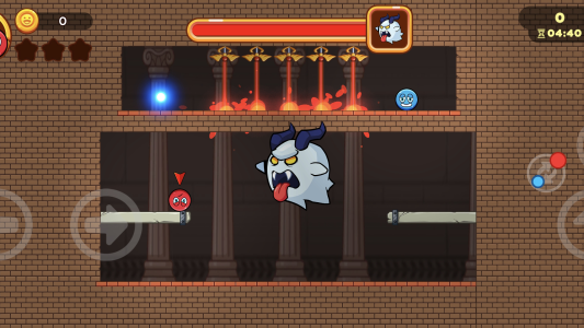 اسکرین شات 2 بازی Roller Ball Blue