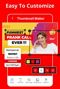 اسکرین شات برنامه Thumbnail Maker, Banner Maker 3