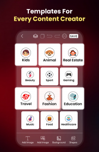 اسکرین شات 4 برنامه Thumbnail Maker, Banner Maker