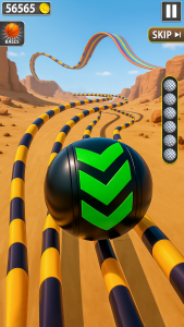 اسکرین شات 1 بازی Rolling Ball Game Sky Ball Run