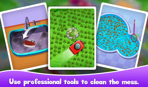 اسکرین شات بازی Big Home Cleanup Cleaning Game 3