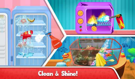 اسکرین شات بازی Big Home Cleanup Cleaning Game 5