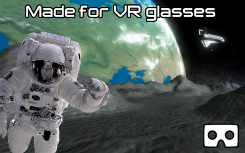 اسکرین شات بازی VR Space mission:Moon Explorer (Google Cardboard) 2