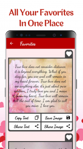 اسکرین شات برنامه Love Letters & Love Messages 7