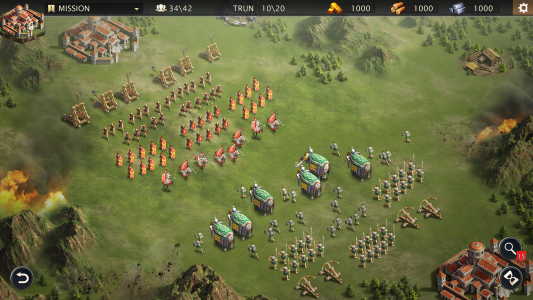 اسکرین شات بازی Grand War: Rome Strategy Games 3