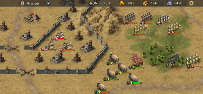 اسکرین شات 3 بازی Rome Conqueror: Strategy Games