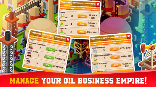 اسکرین شات بازی Oil Tycoon idle tap miner game 4