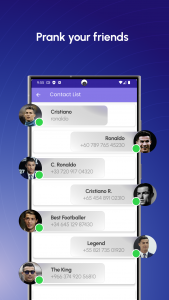 اسکرین شات 5 برنامه Cristiano Ronaldo Call & Chat