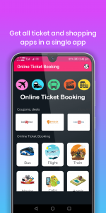 اسکرین شات برنامه Online Ticket Booking 1