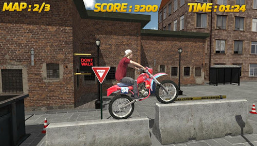 اسکرین شات بازی Stunt Bike Racing 3D 4