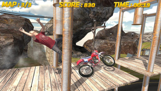 اسکرین شات بازی Stunt Bike Racing 3D 5